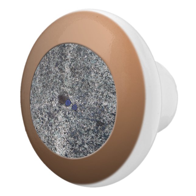 Uppgifter om geologi Grått Granite Blue Knopp (Höger)