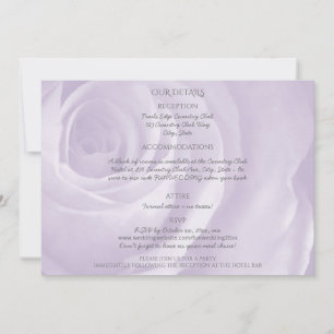 uppgifter om lavender ro enkla elegant bröllop