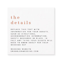 Uppgifter om Mini Simple Typography Terracotta Brö