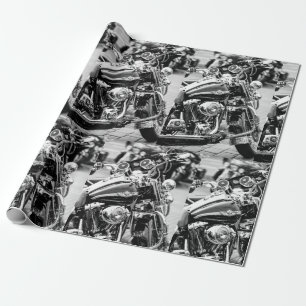 Uppgifter om motorcykelmotorcyklar Ride Riders Bik Presentpapper