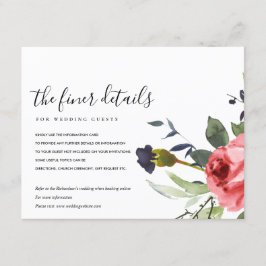 UPPGIFTER OM RÖD ROS PEONY EUCALYPTUS BLOMMIGT BRÖ TILLÄGGSKORT