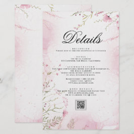 UPPGIFTER OM VATTENFÄRGENS BLOMMIGT ABSTRAKT BRÖLL