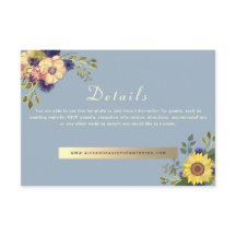 Uppgifter om Wildblomsterbotaniska Bröllop