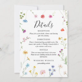 Uppgiftskort för rumänsk botanik Wildblomma Bröllo Julkort