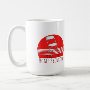 Uppgradera din hemsäkerhet kaffemugg