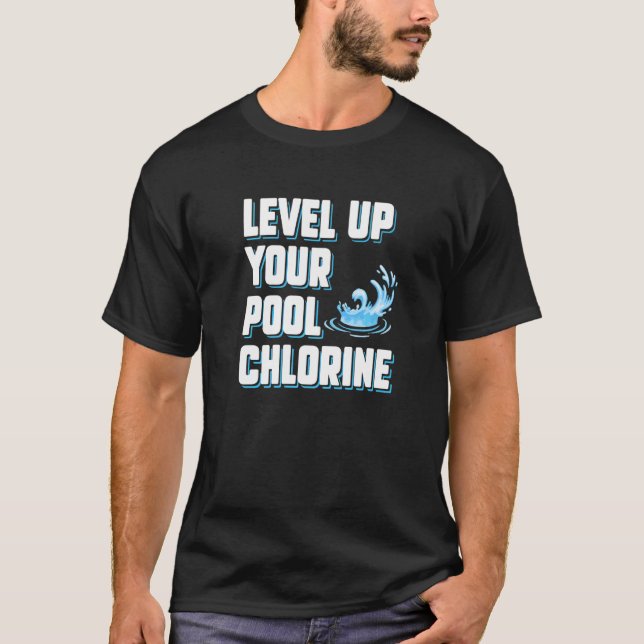 Uppgradera din poolklor - Pool Guy-tjänst T Shirt (Framsida)