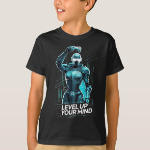 Uppgradera Din Sinnes Ai Gamer T Shirt