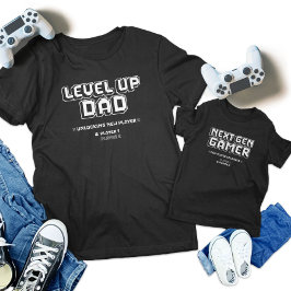 Uppgradera matchning mellan Pappa och underordnade T Shirt