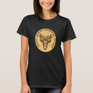 Uppgradera Mig Gym Bro Minotaur T Shirt