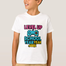 Uppgradera Skolår Gamer Buss Tillbaka till Skolan T Shirt
