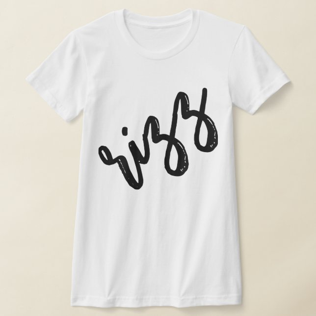 Uppgradera Stil med Slang Terms Tee, Popular Rizz T Shirt (Laydown)