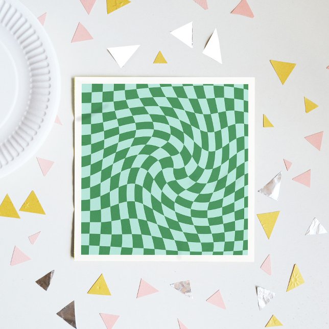 Uppgraderad Grönt Blått kontrollerbar återtagning  Pappersservett (Skapare uppladdad)