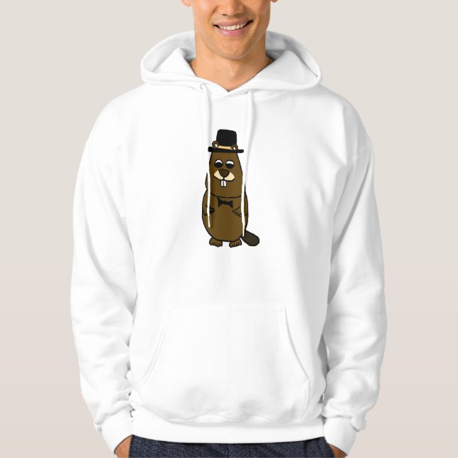 Uppgraderad Groundhog Hoodie (Framsida)