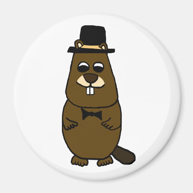 Uppgraderad Groundhog Magnet (Framsidan)