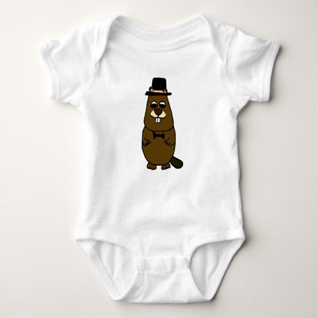 Uppgraderad Groundhog T Shirt (Framsida)