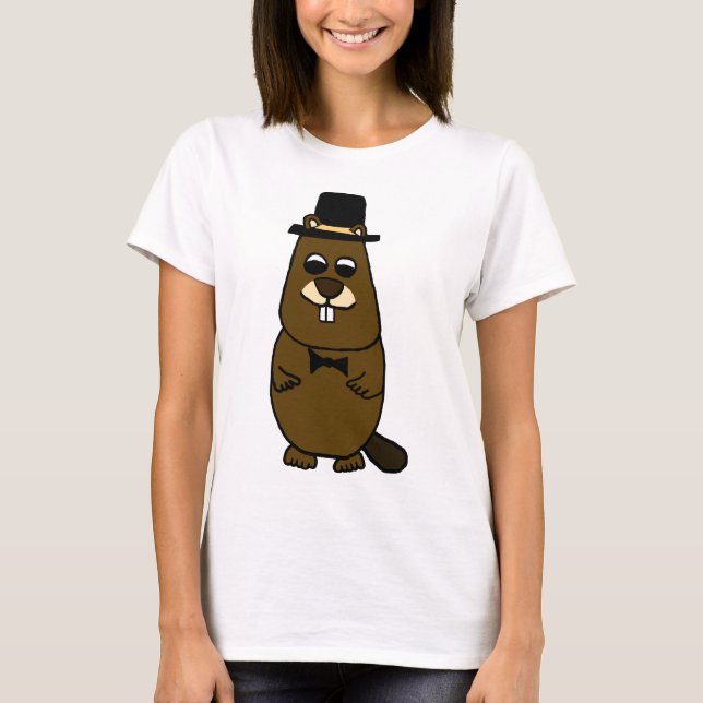 Uppgraderad Groundhog T Shirt (Framsida)