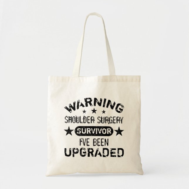 Uppgraderad Humor för skulderkirurgi Tygkasse (Framsidan)