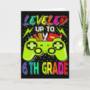 Uppgraderad till 6:e klass gamer Byck till skolan Kort