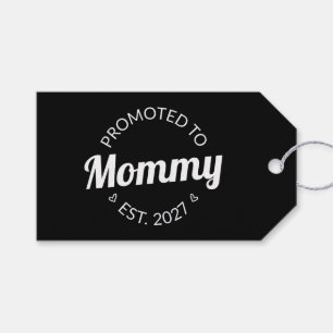 Uppgraderad till Mamma Est 2027 Ny Mamma Annonseri Presentetikett