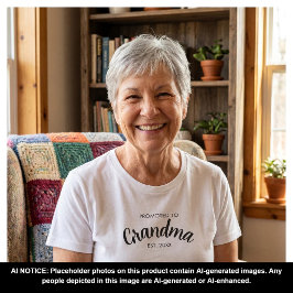 Uppgraderad till mormor Graviditetsupptäckt Mormor T Shirt