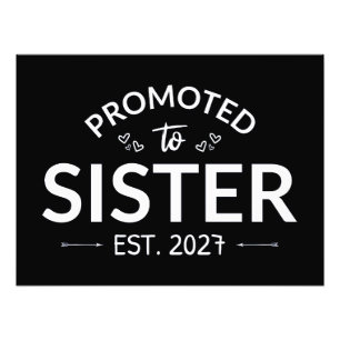 Uppgraderad till syster Est 2027 Storasyster II Fototryck