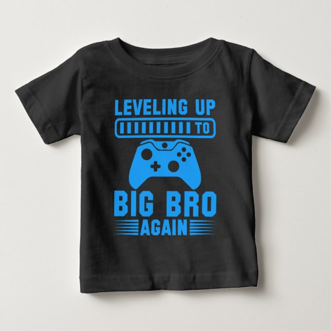 Uppgraderas Till Storbror Igen T Shirt (Framsida)