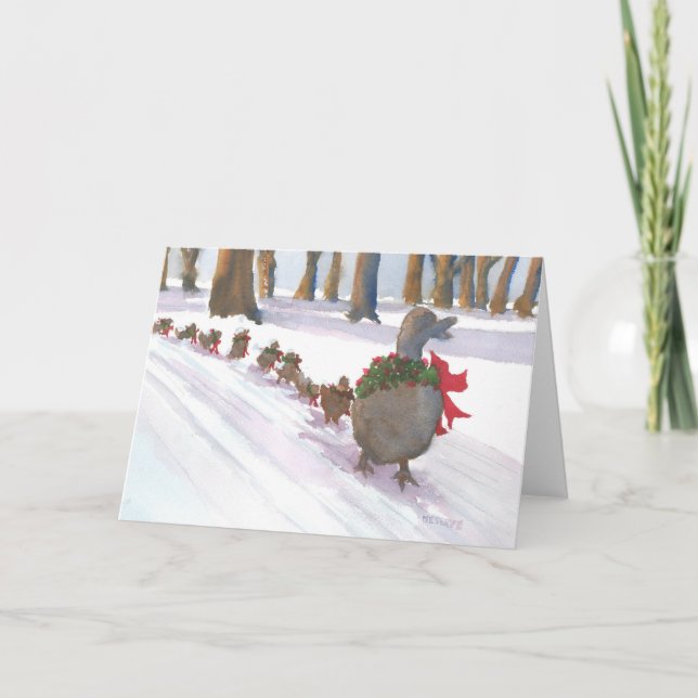 Uppgraderat Helgdag för Boston Common Ankor Helgkort (Framsida)