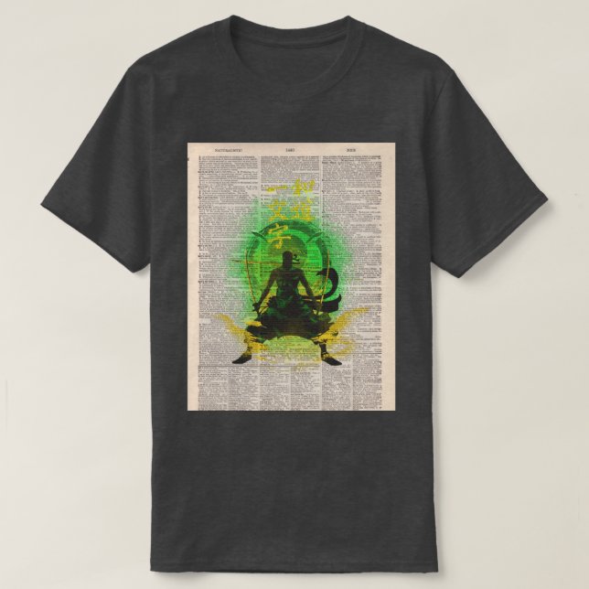 Uppgradering av gröntens svärd t shirt (Design framsida)