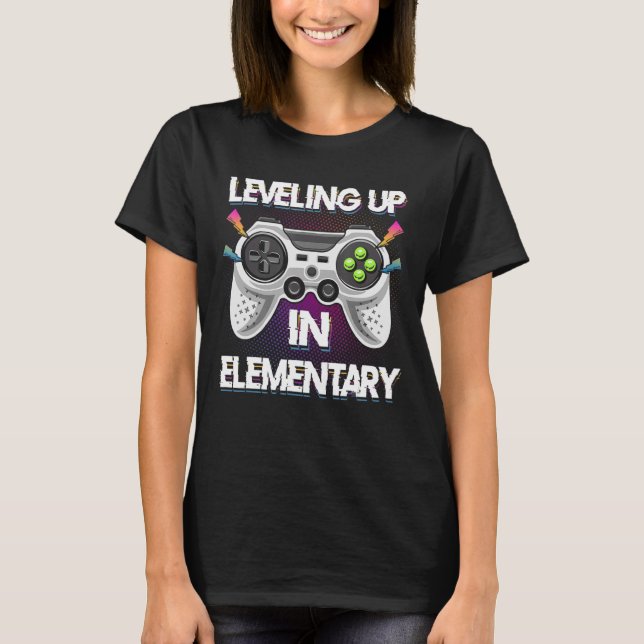 Uppgradering i de nya spelgrafiken t shirt (Framsida)