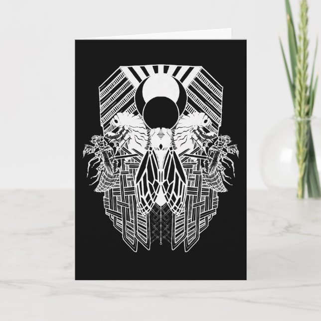 Uppgrävande av födelsedagskort kort (Framsida)