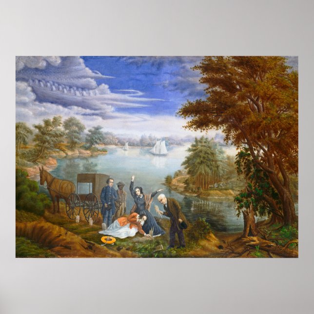 Uppgrävning - Linton Park Fine Art Poster (Framsidan)
