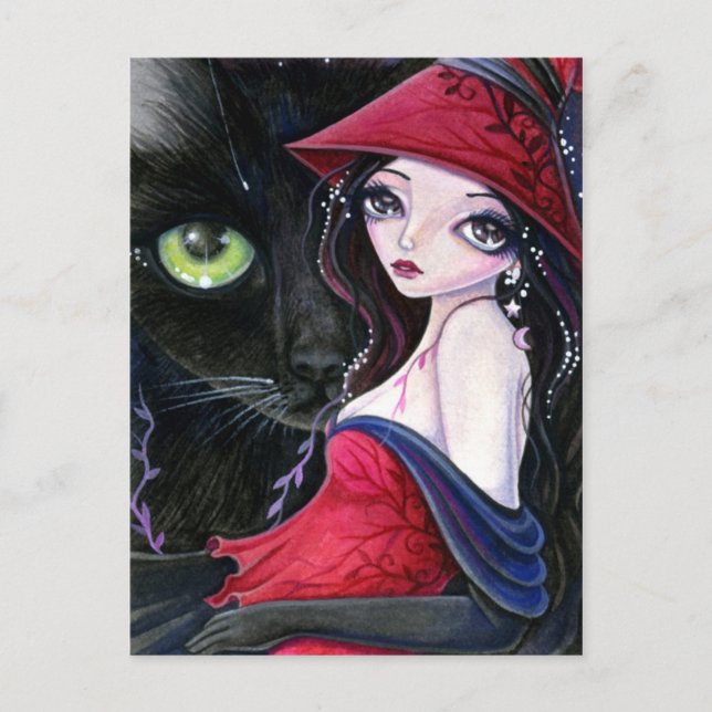 Upphandlande väktare - vykort (Framsida)