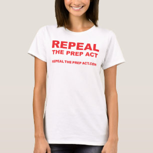 Upphäva PREP Act on WOMENS WHITE Tshirt T Shirt