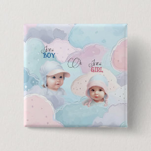 Upphävande av Genderna baby Ansikte Knapp