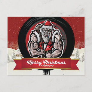 Upphävande av god jul och Lycklig Helg Vykort