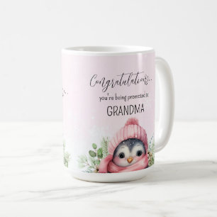 Upphävande av gravid befordrad till Grandma Flicka Kaffemugg