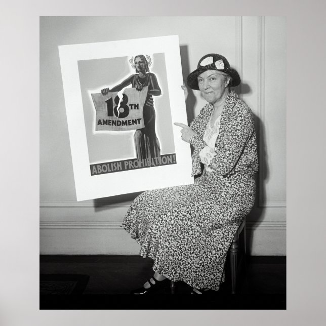 UPPHÄVANDE FÖRBUD 1931 POSTER (Framsidan)