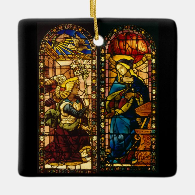 Upphävandet i flera Färg Julgransprydnad Keramik (Framsida)