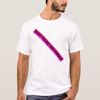 Upphävat mankort t-shirt