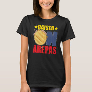 Upphävd på Arepas Funny Venezuela Colombia Food Pr T Shirt