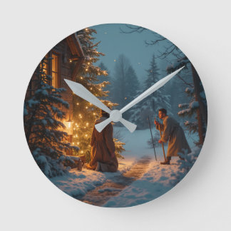 Upphävningsklocka Rund Klocka