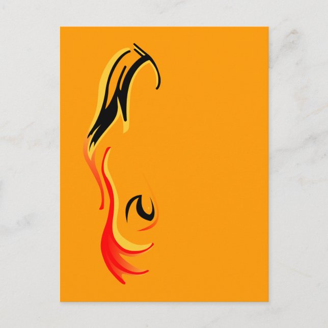 upphetsad vykort (Framsida)