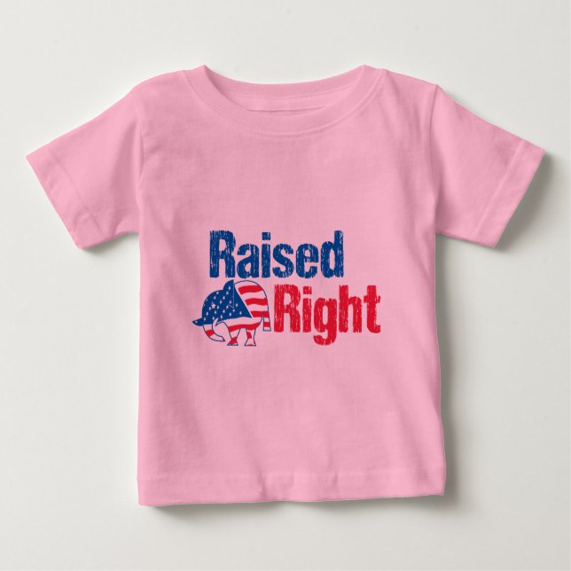 Upphöjd Höger - Republican T-shirt (Framsida)