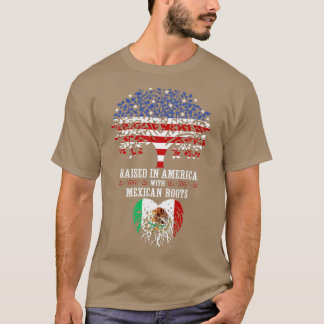 Upphöjt i Amerika med mexikanska rötter T Shirt