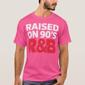 Upphöjt på 90:s RB Dj Music T Shirt