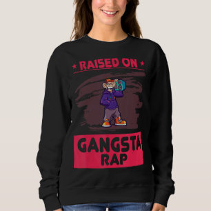 Upphöjt på Gangsta Rap Humor T Shirt