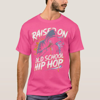 Upphöjt på Old school Hip hop Tshirt Cassette Graf T Shirt