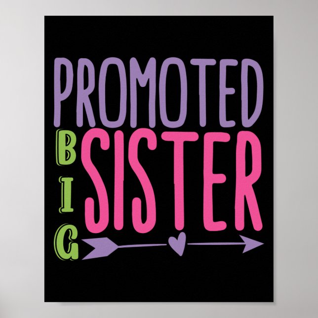 Upphöjt storepris - Big Sister-visning Poster (Framsidan)