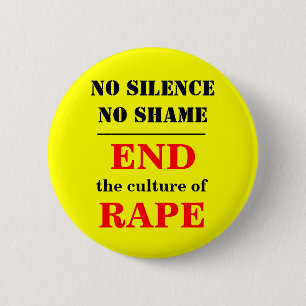 UPPHÖR RAPE-kulturen Knapp