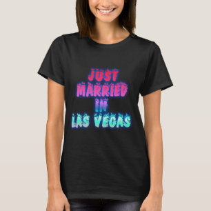 Upphovsman Stil Ny gifta i Las Vegas T-shirt